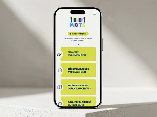 Appli 1001 mots pour recevoir des conseils par sms